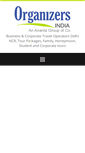 Mobile Screenshot of organizersindia.com